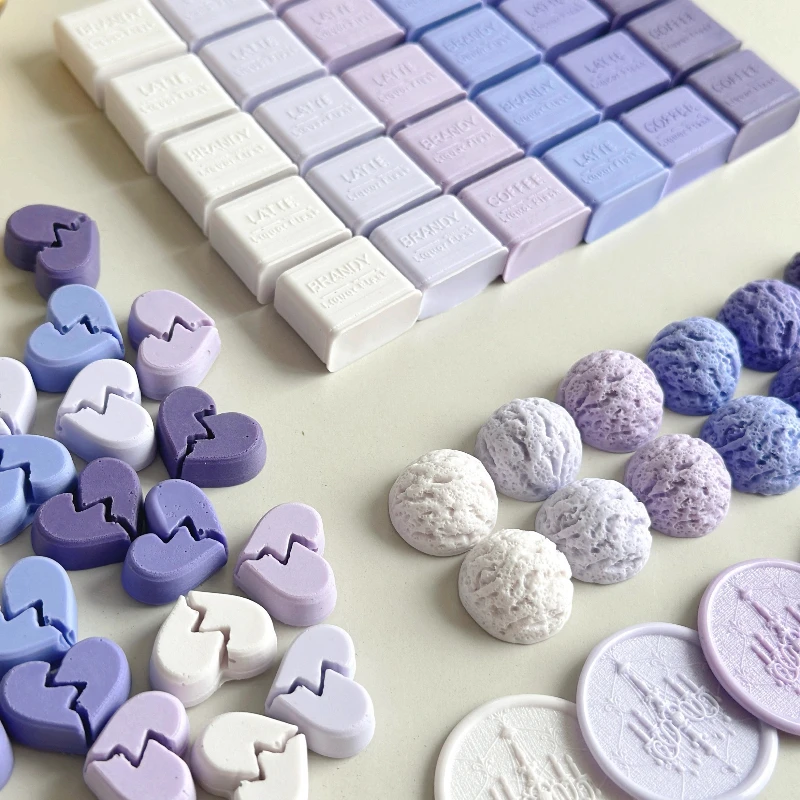 Ice Cream/Heart/Beverage Can/Shape Purple Series Wax Particles Handmade DIY Wax Wedding Invitation Envelope Sealing Gift Seal
Ice Cream/Heart/Beverage Can/Shape Purple Series Wax Particles Handmade DIY Wax Wedding Invitation Envelope Sealing Gift Seal