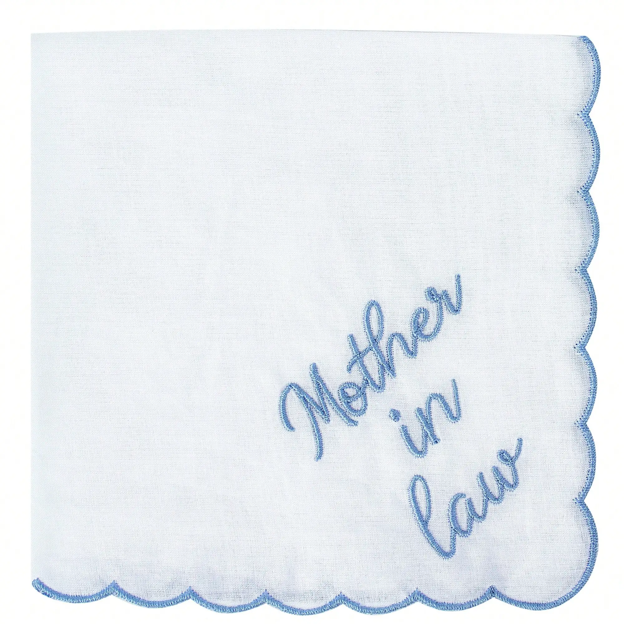 Mother Of The Groom Gifts – Something Blue Gift For Bride, Wedding Handkerchief For Bride Embroidered Happy Tears Keepsake Cotton Handkerchief, Bridal Shower Accessory (Blue/White)
Mother Of The Groom Gifts – Something Blue Gift For Bride, Wedding Handkerchief For Bride Embroidered Happy Tears Keepsake Cotton Handkerchief, Bridal Shower Accessory (Blue/White)