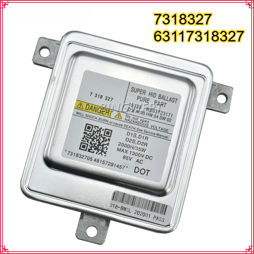 For BMW F20 F21 F22 F07 F10 F11 F01 E89 E84 E90 Xenon Headlight HID Ballast Control Module 63117318327 7318327 63117318327
For BMW F20 F21 F22 F07 F10 F11 F01 E89 E84 E90 Xenon Headlight HID Ballast Control Module 63117318327 7318327 63117318327