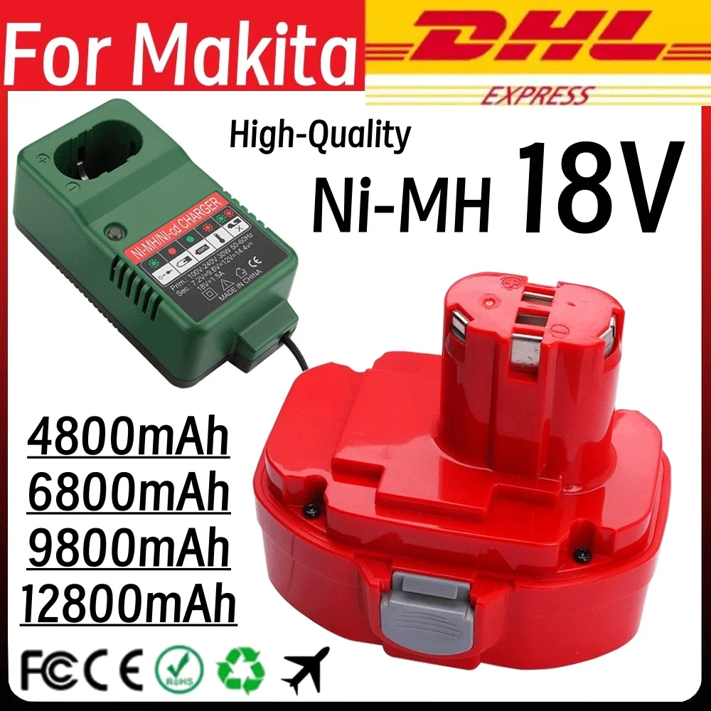 Для аккумулятора Makita 18 В, 6,8 Ач, 9,8 Ач, Ni-MH аккумулятор для PA18 1822 1823 1833 1834 1835 1835F 192828-1 192829-9 Аккумулятор для инструментов
Для аккумулятора Makita 18 В, 6,8 Ач, 9,8 Ач, Ni-MH аккумулятор для PA18 1822 1823 1833 1834 1835 1835F 192828-1 192829-9 Аккумулятор для инструментов