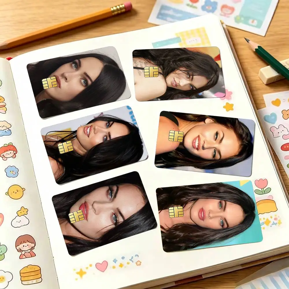 Megan Fox-X Actor Model Credit Card HD Stickers Game Card Decal Small Chip Waterproof Sticker Gift
Megan Fox-X Actor Model Credit Card HD Stickers Game Card Decal Small Chip Waterproof Sticker Gift