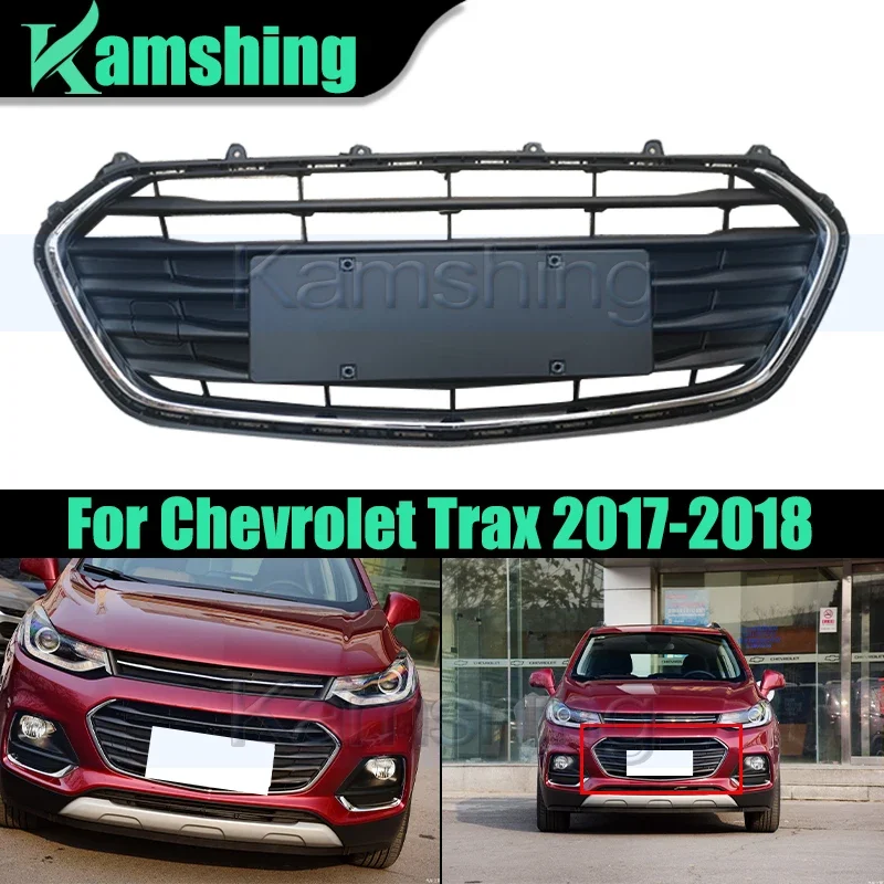 Car Front Bumper Grill Grille For Chevrolet Trax / Tracker 2017-2018 Auto Racing Grill Front Bumper Center Net
Car Front Bumper Grill Grille For Chevrolet Trax / Tracker 2017-2018 Auto Racing Grill Front Bumper Center Net