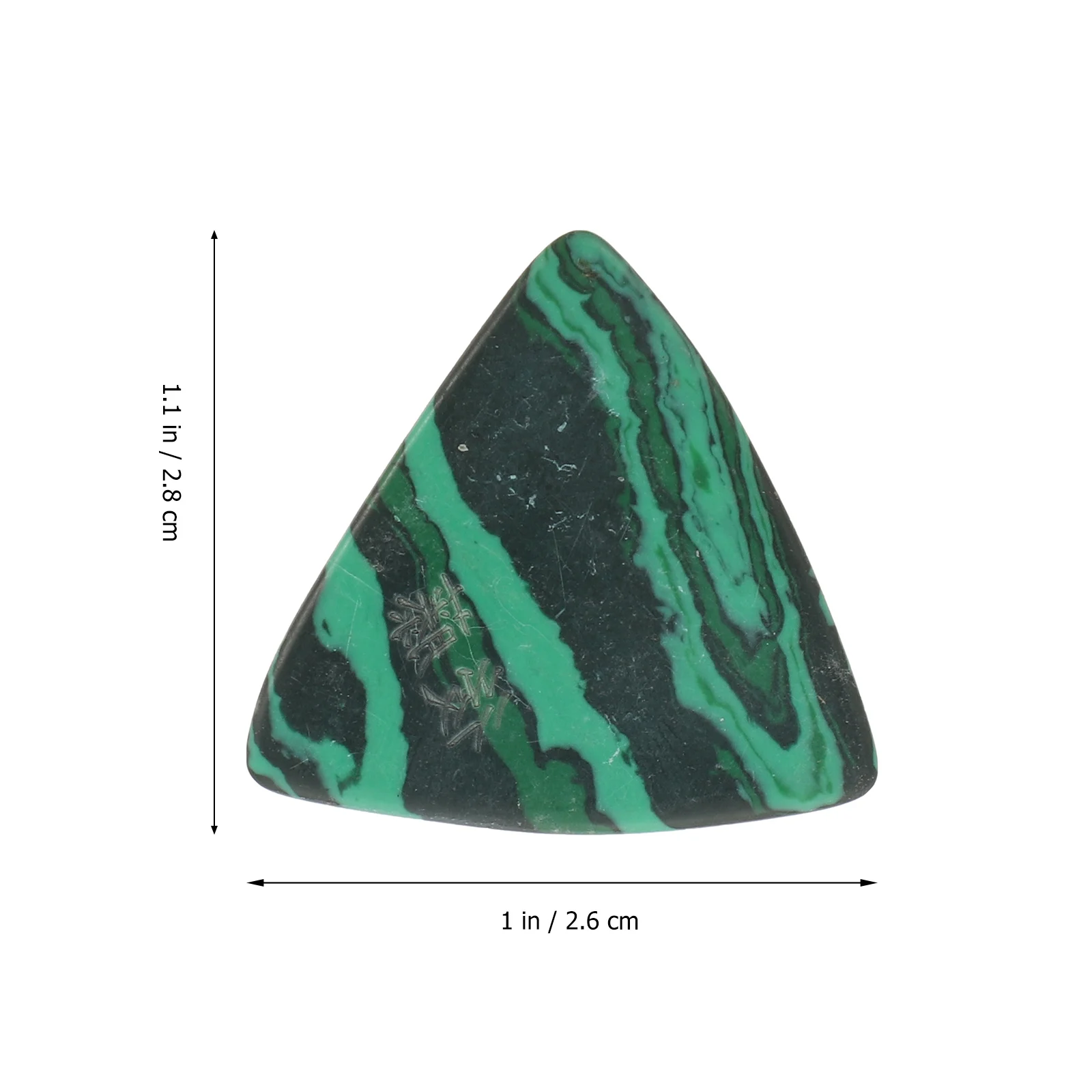 Emerald Pick Guitar Plectrum Instrument Part Musical Supply Triangle Picks for Triangular Turquoise Practice
Emerald Pick Guitar Plectrum Instrument Part Musical Supply Triangle Picks for Triangular Turquoise Practice