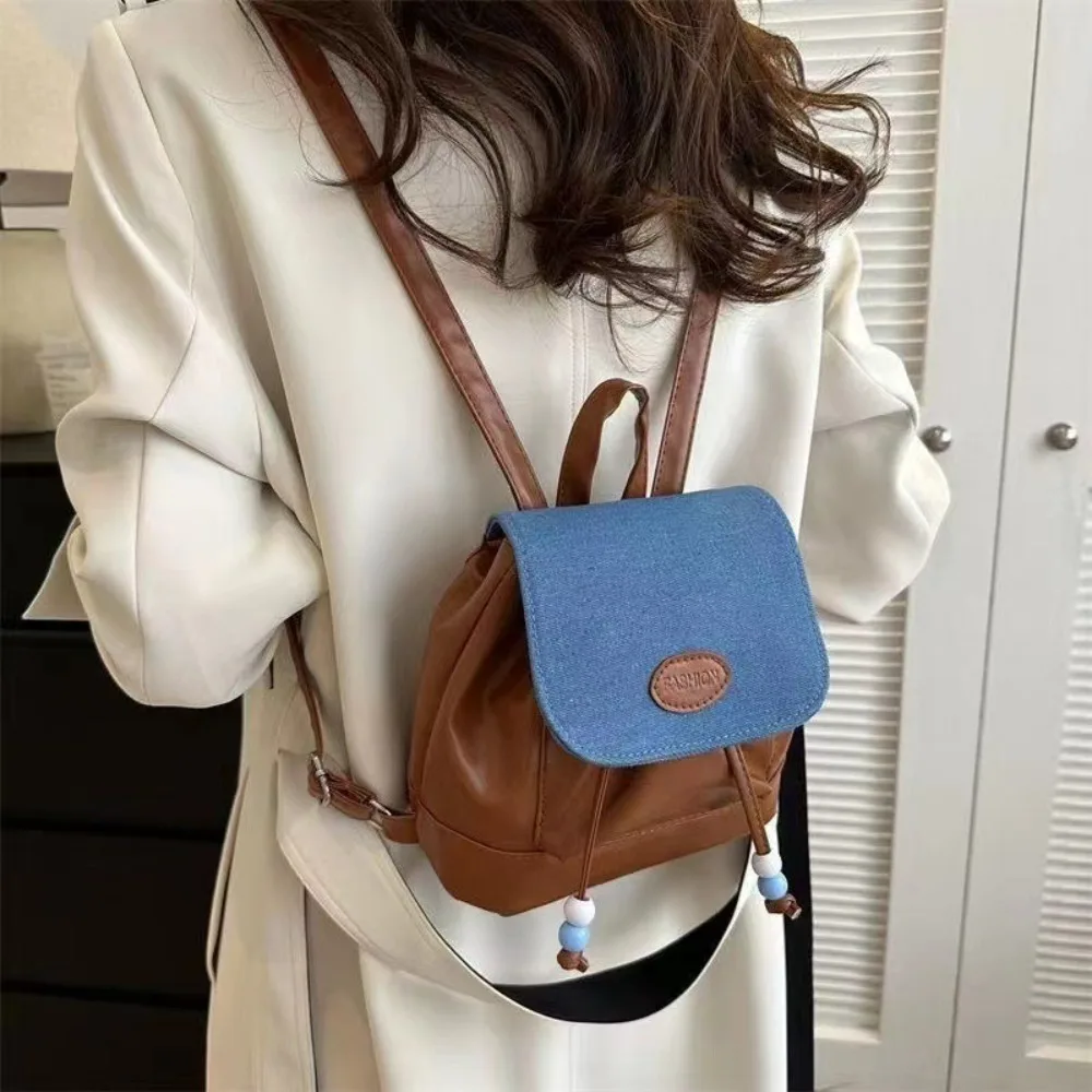Retro Mini PU Leather Backpack Solid Color Korean Style Shoulders Bag Small Pack Handbag Y2K Backpack Gift
Retro Mini PU Leather Backpack Solid Color Korean Style Shoulders Bag Small Pack Handbag Y2K Backpack Gift