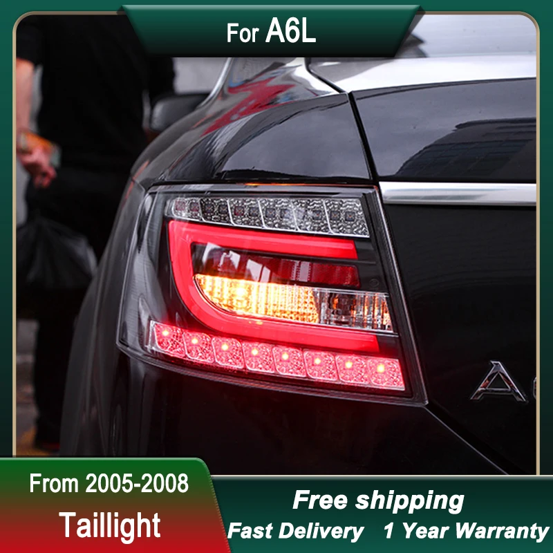 Автомобильные светодиодные задние фонари для Audi A6L 2005-2008 новый стиль светодиодный задний фонарь стоп-сигнал обратного хода динамический указатель поворота задний фонарь в сборе
Автомобильные светодиодные задние фонари для Audi A6L 2005-2008 новый стиль светодиодный задний фонарь стоп-сигнал обратного хода динамический указатель поворота задний фонарь в сборе