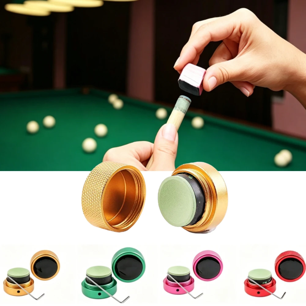 Silent Magnetic Billiard Chalk Holder Aluminum Alloy Portable Pool Billiards Powder Holder Bag Billiard Snooker Accessories
Silent Magnetic Billiard Chalk Holder Aluminum Alloy Portable Pool Billiards Powder Holder Bag Billiard Snooker Accessories