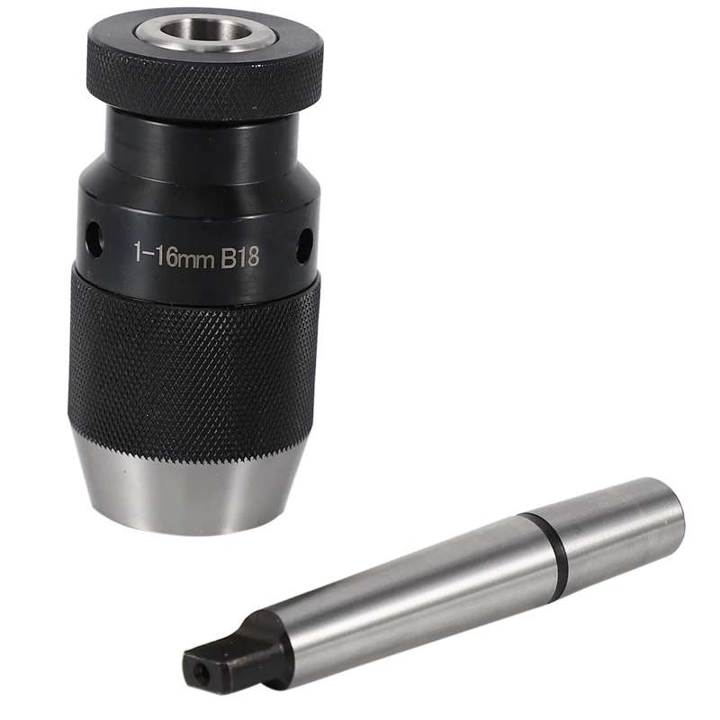 Self Tighten Keyless Drill Chuck Mt2 B18 Shank Morse Taper 1-16Mm Mt3 B18 Mt4 B18 Light-Duty Hand Tightening Drill Chuck Retail
Self Tighten Keyless Drill Chuck Mt2 B18 Shank Morse Taper 1-16Mm Mt3 B18 Mt4 B18 Light-Duty Hand Tightening Drill Chuck Retail
