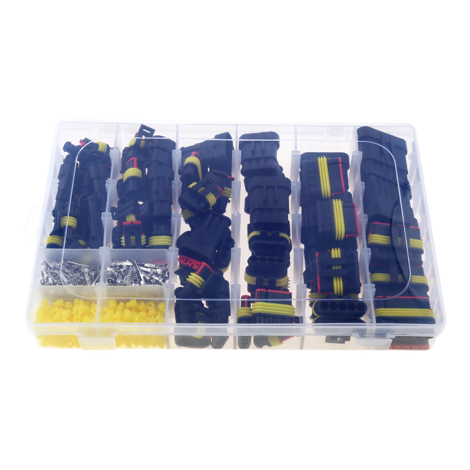 Waterproof Car Electrical Connector Terminals Automotive Electrical Wire Connector Plug Kit 1/2/3/4 Pin Connectors
Waterproof Car Electrical Connector Terminals Automotive Electrical Wire Connector Plug Kit 1/2/3/4 Pin Connectors