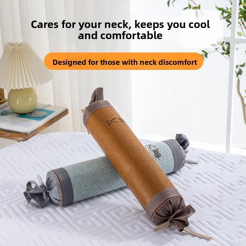 Summer Bestseller Neck Pillow Cylindrical Flaxseed Pillow Relieve Fatigue Aid Sleep Candy Tea Leaf Neck Support Pillow
Summer Bestseller Neck Pillow Cylindrical Flaxseed Pillow Relieve Fatigue Aid Sleep Candy Tea Leaf Neck Support Pillow
