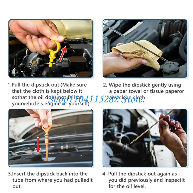 Car Engine Oil Fluid Level Dipstick Oil Dipstick Automotive Accessories Precise Measurement for 308 3008 508 5008
Car Engine Oil Fluid Level Dipstick Oil Dipstick Automotive Accessories Precise Measurement for 308 3008 508 5008