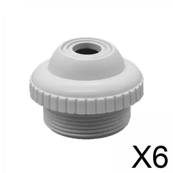 6x Return Jet Nozzle Adjustable Easy Install for Massage Pool SPA Accessories
6x Return Jet Nozzle Adjustable Easy Install for Massage Pool SPA Accessories