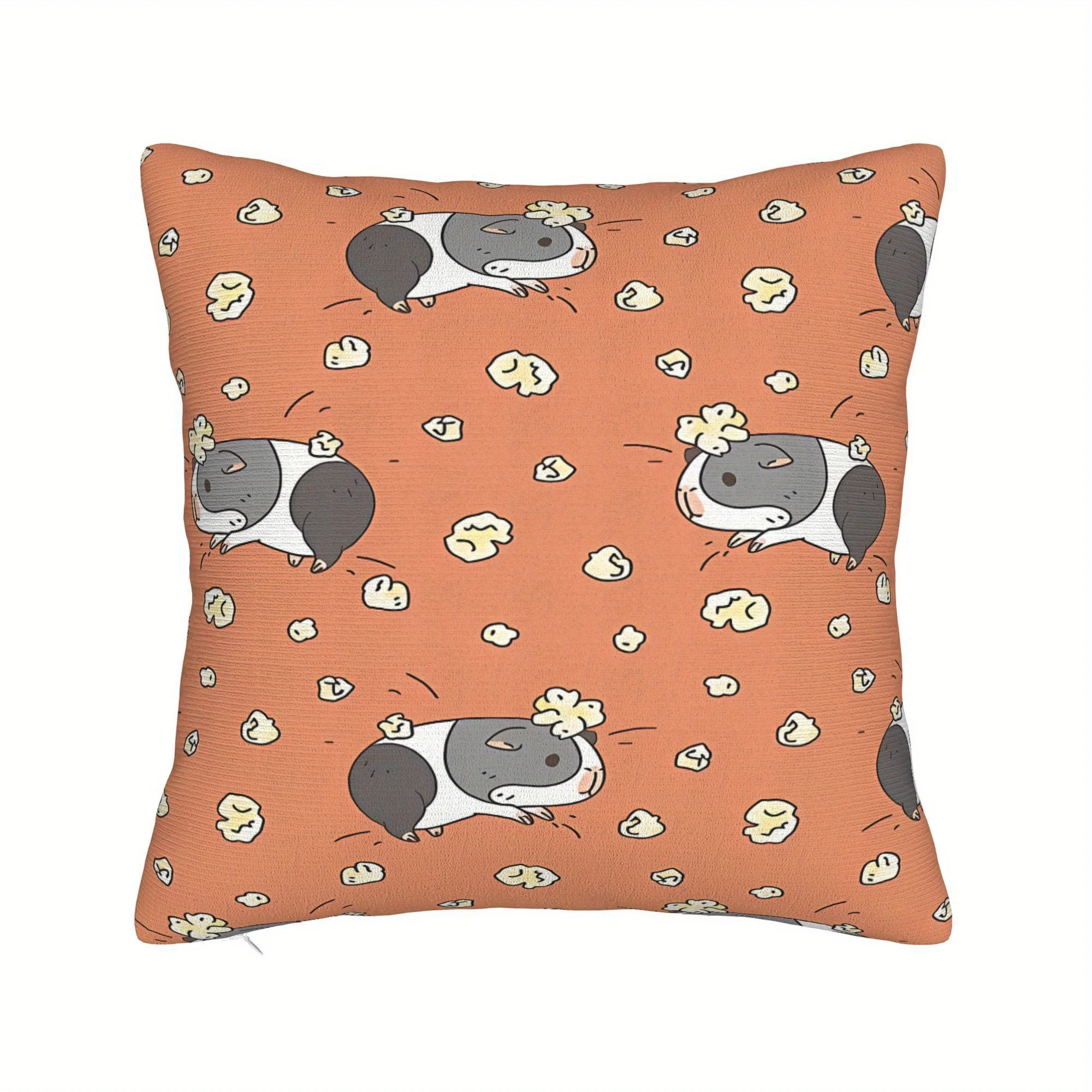 1pc Glam Style Polyester Pillow Cover, Machine Washable, Zipper Closure, Woven Decorative Cushion Case with Guinea Pig
1pc Glam Style Polyester Pillow Cover, Machine Washable, Zipper Closure, Woven Decorative Cushion Case with Guinea Pig