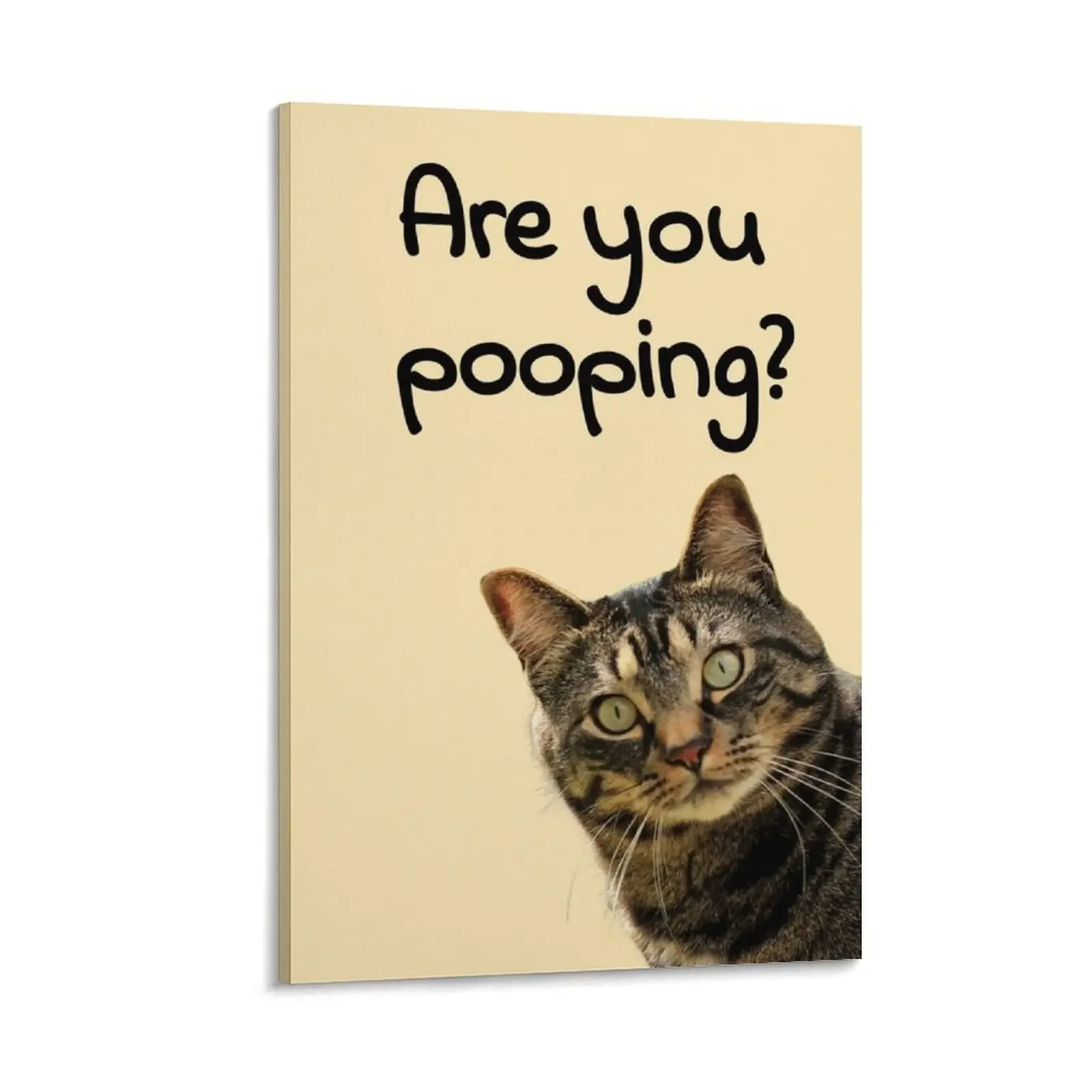 Are you pooping - funny cat meme for bathroom or restroom decoration Canvas Painting anime room decor office decoration
Are you pooping - funny cat meme for bathroom or restroom decoration Canvas Painting anime room decor office decoration