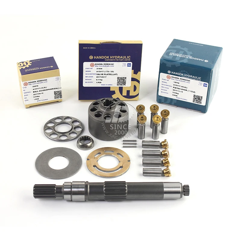 A10V Series A10V17 A10V21/23 A10V43 A10FS28 A10V28 A10VO63 A10V071 Excavator Hydraulic Pump Repair Kits
A10V Series A10V17 A10V21/23 A10V43 A10FS28 A10V28 A10VO63 A10V071 Excavator Hydraulic Pump Repair Kits