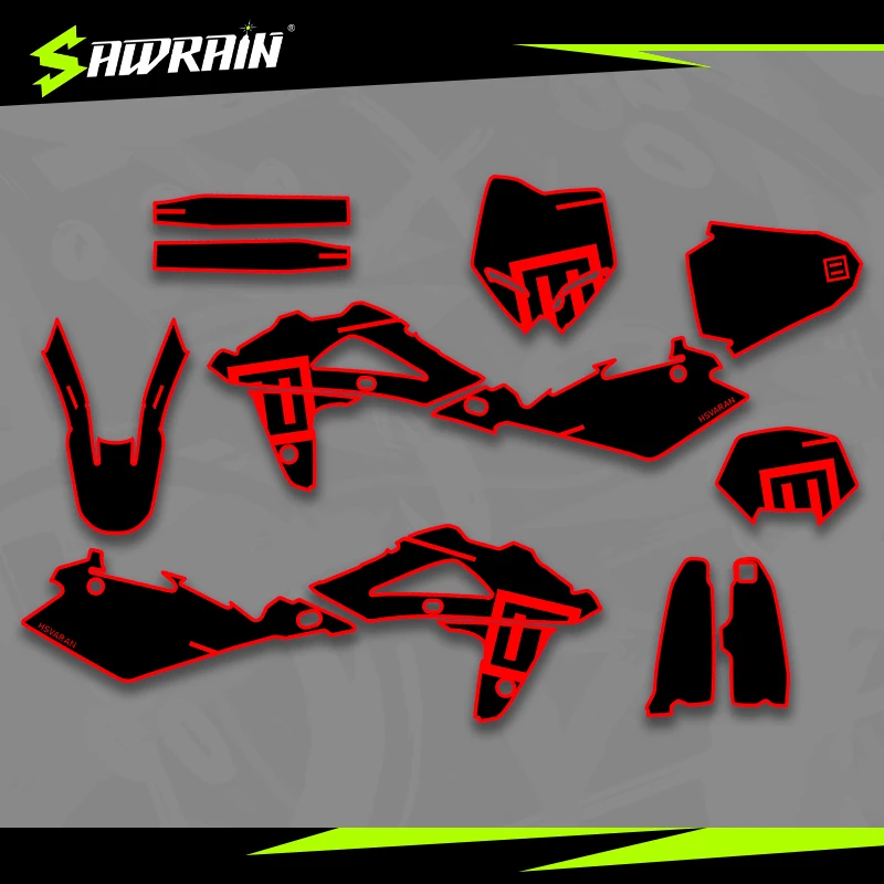 Мотоциклетные графические фоны Sawrain, наборы наклеек для Husqvarna 05-07 TC TE WR 02
Мотоциклетные графические фоны Sawrain, наборы наклеек для Husqvarna 05-07 TC TE WR 02