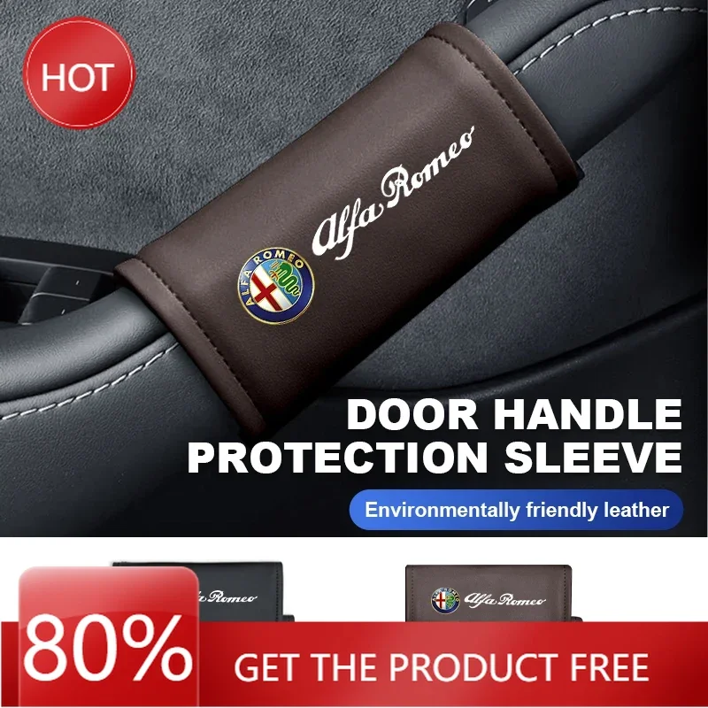 Hub Caps Car Door Handle Cover Armrest Protector Non-slip Leather Case For Alfa Romeo Giulietta GT 159 147 156 Mito Brera Giulia
Hub Caps Car Door Handle Cover Armrest Protector Non-slip Leather Case For Alfa Romeo Giulietta GT 159 147 156 Mito Brera Giulia