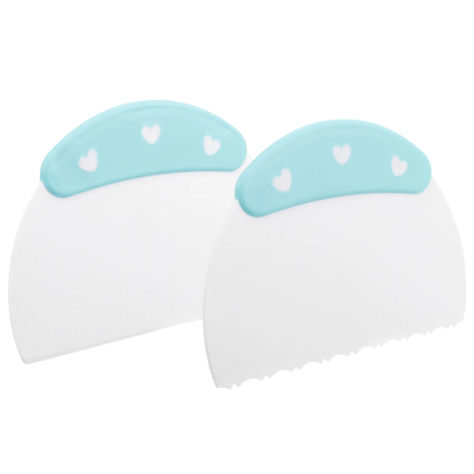 2Pcs Cake Scraper Bench Scraper for Dough Cutting Baking Cream Smoother Kitchen Tool Dough Cutter Pastry Cutter for Baking 
2Pcs Cake Scraper Bench Scraper for Dough Cutting Baking Cream Smoother Kitchen Tool Dough Cutter Pastry Cutter for Baking
