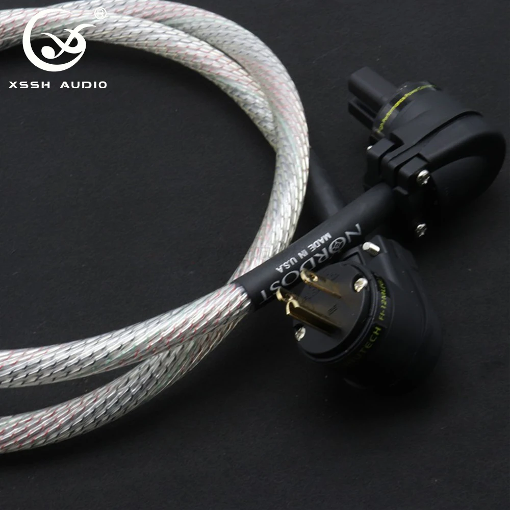 XSSH High Quality Hifi Power Wire 13mm 9 Core OFC Silver Plated Conductor Fiber Flagship Fever Upgrade Power Cord AC Power Cable
XSSH High Quality Hifi Power Wire 13mm 9 Core OFC Silver Plated Conductor Fiber Flagship Fever Upgrade Power Cord AC Power Cable