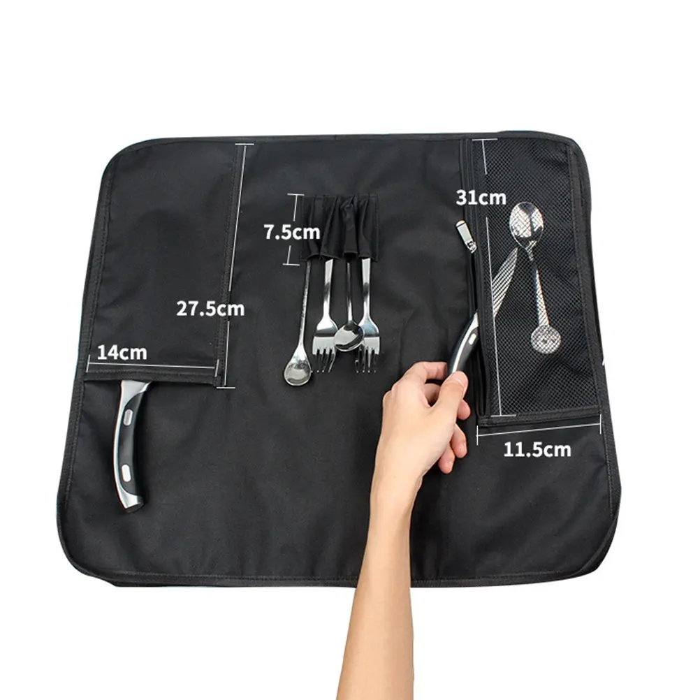 Multifunctional Outdoor Picnic Bag Waterproof Oxford Cloth Travel Cutlery Chef Storage Large Opening Tableware Package Pocket
Multifunctional Outdoor Picnic Bag Waterproof Oxford Cloth Travel Cutlery Chef Storage Large Opening Tableware Package Pocket