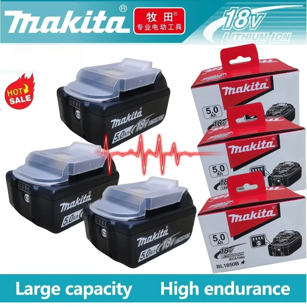 ️100% Genuine 18V Makita 6Ah Makita Battery BL1840 BL1830B BL1850B BL1850 BL1860 BL1815 Replacement Lithium Battery
️100% Genuine 18V Makita 6Ah Makita Battery BL1840 BL1830B BL1850B BL1850 BL1860 BL1815 Replacement Lithium Battery
