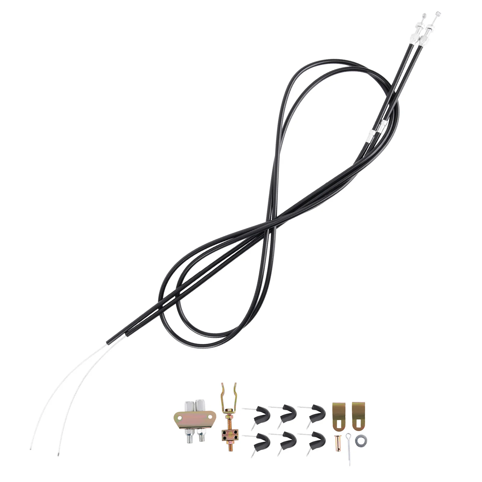 Universal Rear Parking Brake E-Brake System Cable Kit for Wilwood CPB 330-9371
Universal Rear Parking Brake E-Brake System Cable Kit for Wilwood CPB 330-9371