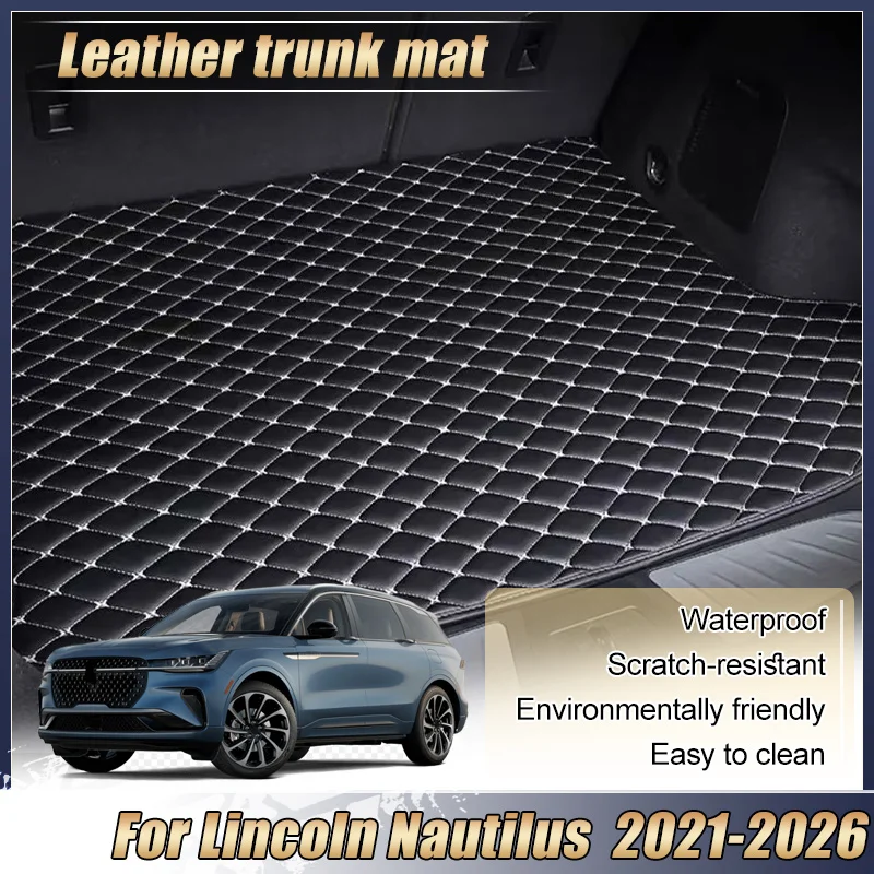 Коврик-вкладыш в багажник для Lincoln Nautilus 2021-2026, кожаный, защитный, легко чистится, аксессуар для салона автомобиля
Коврик-вкладыш в багажник для Lincoln Nautilus 2021-2026, кожаный, защитный, легко чистится, аксессуар для салона автомобиля