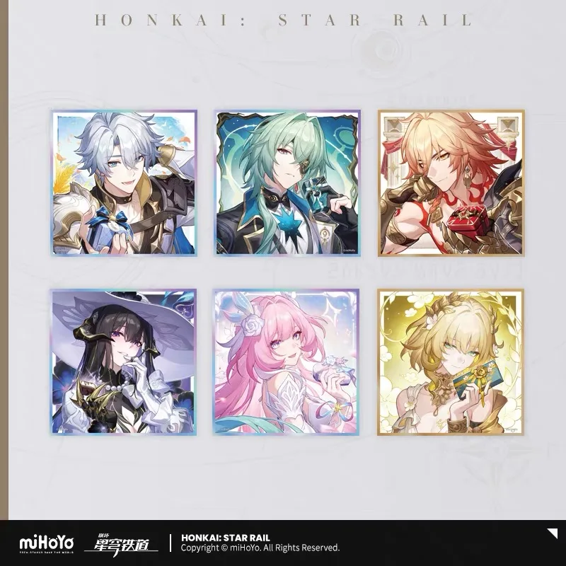 Pre Sale miHoYo Official Genuine Honkai Star Rail Cosmic Candy House Series PET Color Sheet Phainon Mydei Cyrene Cosplay Anime
Pre Sale miHoYo Official Genuine Honkai Star Rail Cosmic Candy House Series PET Color Sheet Phainon Mydei Cyrene Cosplay Anime