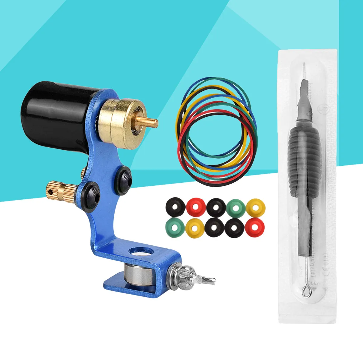 Handset Kit Durable Body Art Machine Low Noise Rotation Speed Disposable Handle Beginner Tattoos Equipment Set
Handset Kit Durable Body Art Machine Low Noise Rotation Speed Disposable Handle Beginner Tattoos Equipment Set