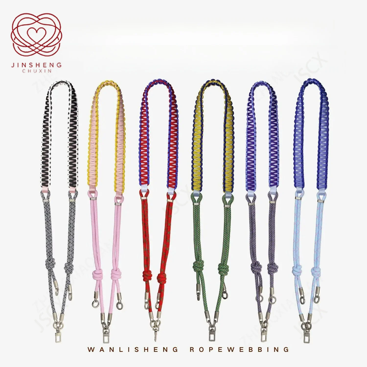 New crossbody mobile phone lanyard woven round and flat splicing crossbody shoulder strap adjustable back long anti-loss hanging
New crossbody mobile phone lanyard woven round and flat splicing crossbody shoulder strap adjustable back long anti-loss hanging