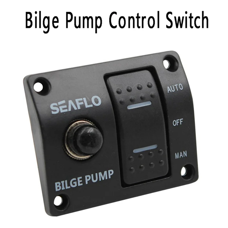 AASS-1 PCS Bilge Pump Control Switch Automatic Pump Marine Panel Switch 3-WAY Switch Panel For Bilge Pump
AASS-1 PCS Bilge Pump Control Switch Automatic Pump Marine Panel Switch 3-WAY Switch Panel For Bilge Pump