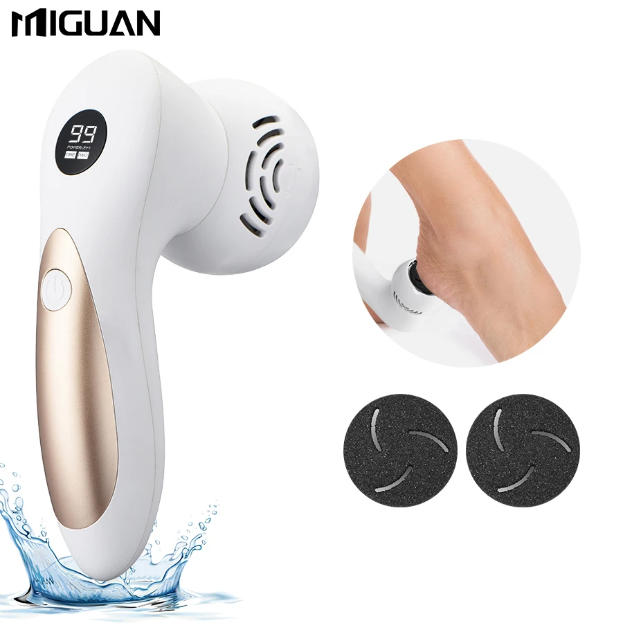 Электрическая пилка для ног — сменные головки для удаления омертвевшей кожи/молоса, перезаряжаемая от USB, с цифровым дисплеем, водонепроницаемая 
Электрическая пилка для ног — сменные головки для удаления омертвевшей кожи/молоса, перезаряжаемая от USB, с цифровым дисплеем, водонепроницаемая