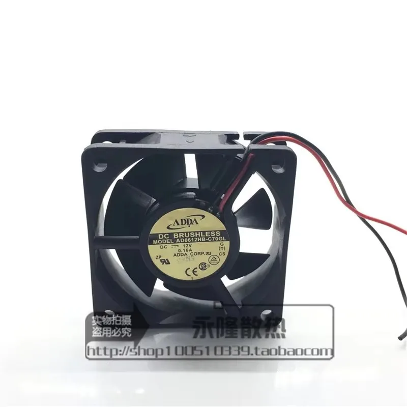 Original AD0612HB-C70GL 12V 0.16A 6CM 60 * 60 * 20MM power supply box Cooling fan
Original AD0612HB-C70GL 12V 0.16A 6CM 60 * 60 * 20MM power supply box Cooling fan