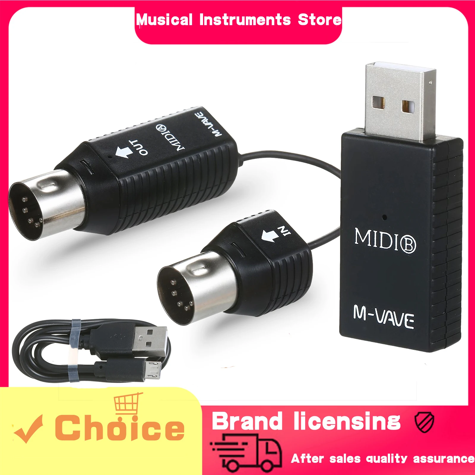 Беспроводная система передачи данных M-VAVE MS1, MIDI-система, миниатюрный беспроводной MIDI-адаптер, поддержка Plug and Play для устройств с MIDI.
Беспроводная система передачи данных M-VAVE MS1, MIDI-система, миниатюрный беспроводной MIDI-адаптер, поддержка Plug and Play для устройств с MIDI.
