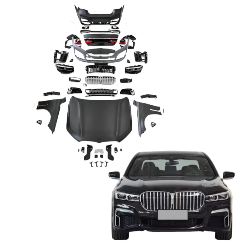 7 Series F01/F02 09-15 Change to for G12 16-22 LCI Facelift for Newest Sport for BMW Body Kit Bumper Auto Body Easy Installation
7 Series F01/F02 09-15 Change to for G12 16-22 LCI Facelift for Newest Sport for BMW Body Kit Bumper Auto Body Easy Installation