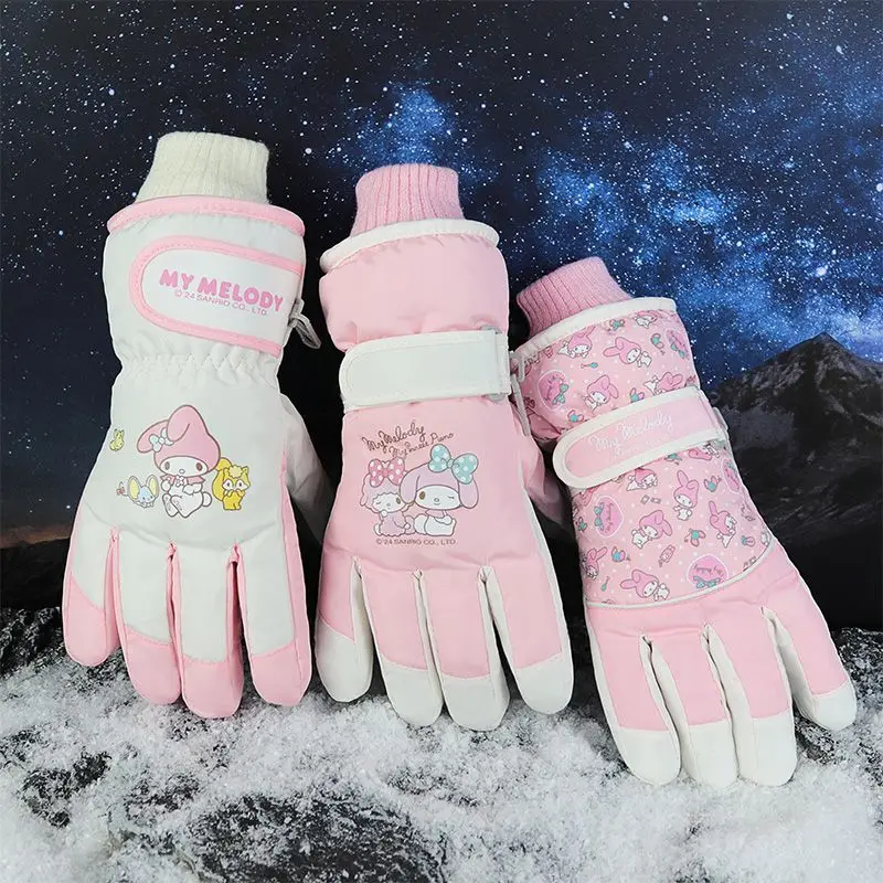 Winter Kawaii My Melody Sanrio Students Cute Cartoon Ski Gloves Children Waterproof Protective Gloves Christmas Gifts for Kids
Winter Kawaii My Melody Sanrio Students Cute Cartoon Ski Gloves Children Waterproof Protective Gloves Christmas Gifts for Kids