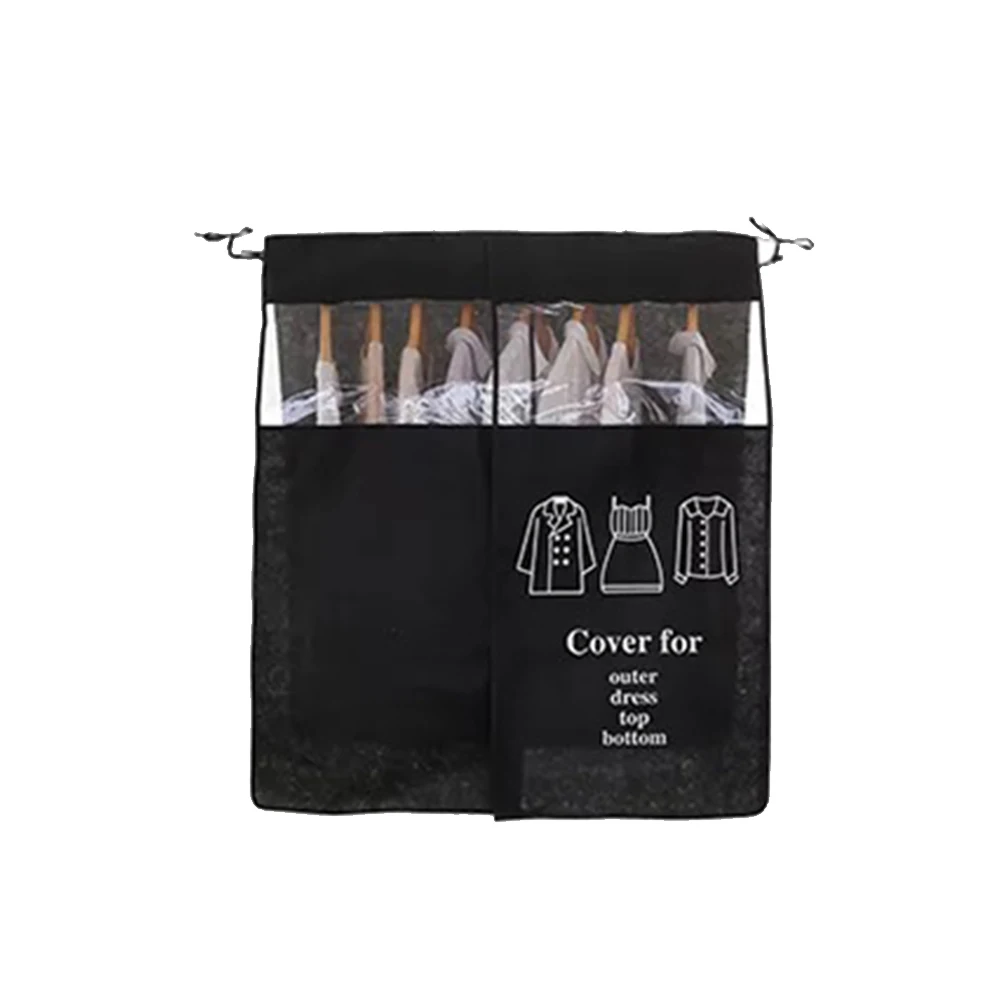 Dust-proof Hanger Cover Luggage Clothes Dustproof Garment Bags for Travel Dress Covers
Dust-proof Hanger Cover Luggage Clothes Dustproof Garment Bags for Travel Dress Covers