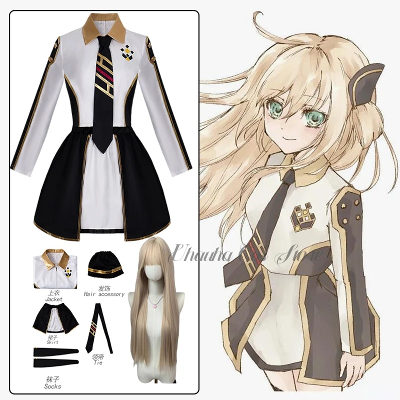 Anime Womens Costume Cosplay Suit Sky Striker Ace Raye Maid Dress Uniform Halloween Disguise for Adult Women's Dresses Role-play
Anime Womens Costume Cosplay Suit Sky Striker Ace Raye Maid Dress Uniform Halloween Disguise for Adult Women's Dresses Role-play