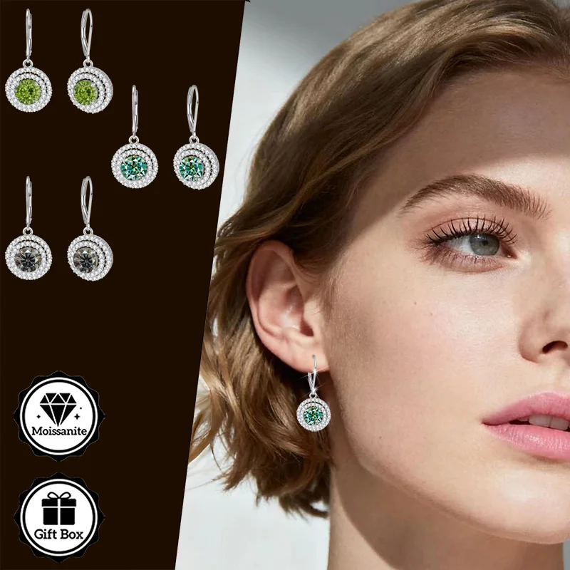 LAMVOICE дизайнерский товар высокого качества, День святого Валентина, подарок для дочери, 4-каратное гипоаллергенное серьги с муассанитом
LAMVOICE дизайнерский товар высокого качества, День святого Валентина, подарок для дочери, 4-каратное гипоаллергенное серьги с муассанитом