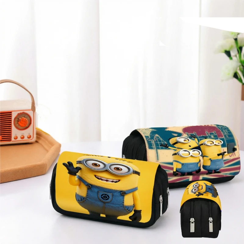Minionses Pencil Box Women Men Pen Bag Student School Supplies Stationery Penbag Pencil Case Kawaii Student Birthday Gift 2026
Minionses Pencil Box Women Men Pen Bag Student School Supplies Stationery Penbag Pencil Case Kawaii Student Birthday Gift 2026