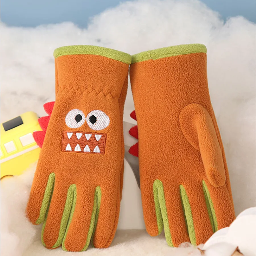 1 Pair Kids Boy Winter Coral Fleece Cartoon Shark Outdoor Keep Warm Thicken Cycling Breathable Comfortable Children Girl Gloves
1 Pair Kids Boy Winter Coral Fleece Cartoon Shark Outdoor Keep Warm Thicken Cycling Breathable Comfortable Children Girl Gloves