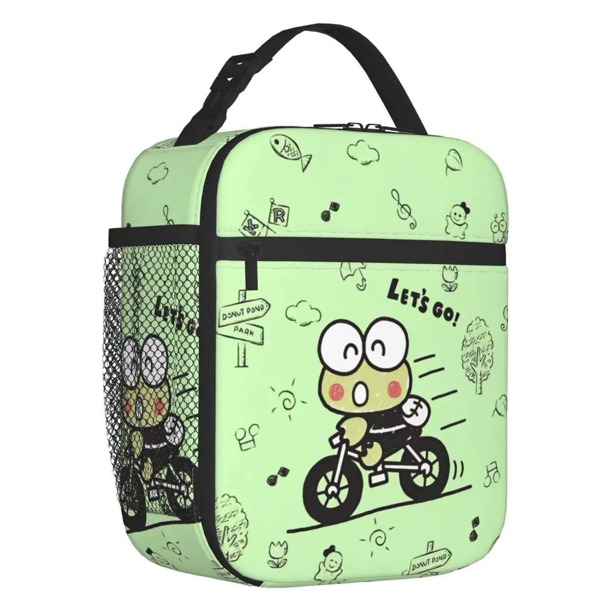 Портативные коробки для завтрака с большой глазкой лягушкой Keroppi на заказ, водостойкий термохолодильник с героями мультфильмов, изолированная сумка для обеда, детская школьная сумка
Портативные коробки для завтрака с большой глазкой лягушкой Keroppi на заказ, водостойкий термохолодильник с героями мультфильмов, изолированная сумка для обеда, детская школьная сумка