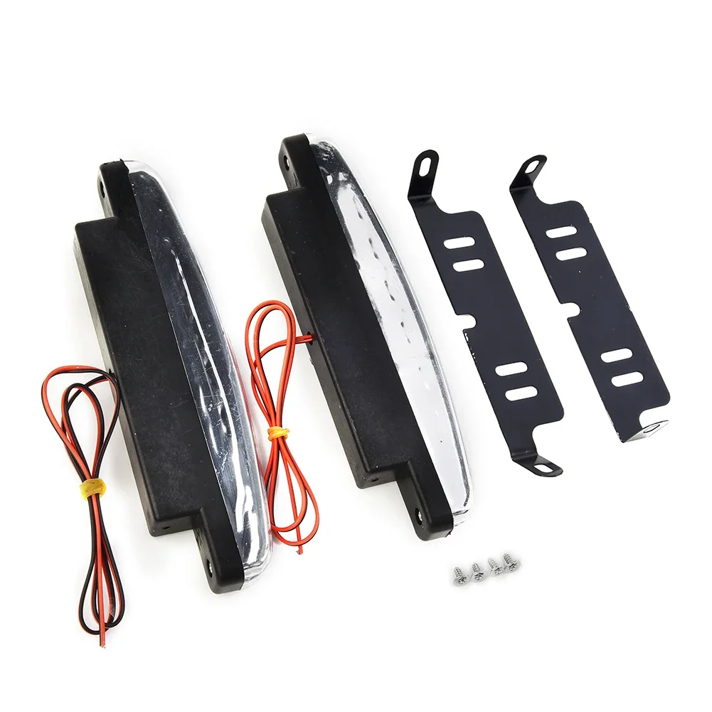 2pcs 8-LED Daytime Running Lights Car Driving DRL Fog Lamp Super Bright 12V White, 6000-6500K, 12V, 0.25W, 8 LEDs
2pcs 8-LED Daytime Running Lights Car Driving DRL Fog Lamp Super Bright 12V White, 6000-6500K, 12V, 0.25W, 8 LEDs