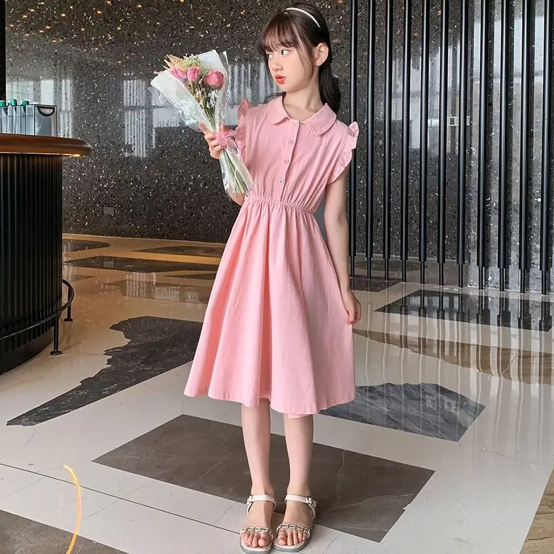 Элегантное хлопковое платье миди в стиле принцессы для девочек, модные роскошные платья для девочек 8, 14 лет, одежда для детей, детские платья 12 лет
Элегантное хлопковое платье миди в стиле принцессы для девочек, модные роскошные платья для девочек 8, 14 лет, одежда для детей, детские платья 12 лет