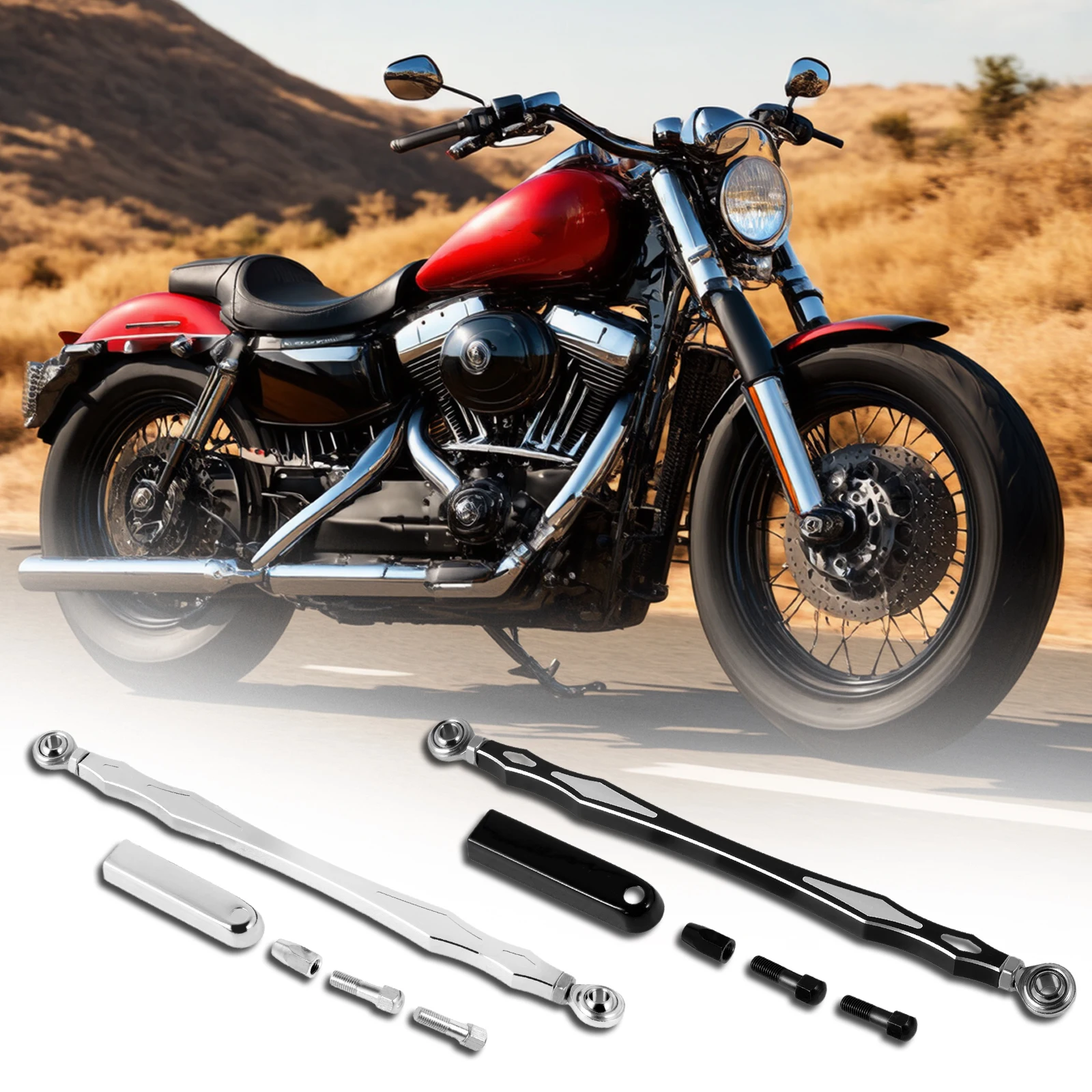 Shift Linkage Compatible for 1995 to 1997 Motorcycle Aluminium Alloy Plating Shift Linkage Waterproof Motorcycle Shifter Linkage
Shift Linkage Compatible for 1995 to 1997 Motorcycle Aluminium Alloy Plating Shift Linkage Waterproof Motorcycle Shifter Linkage