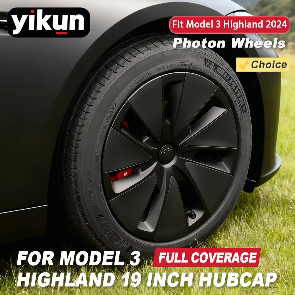 Комплект из 4 колпаков на 18-дюймовые диски для Tesla Model 3 Highland 2025 Performance: полные накладки на колеса, аксессуары для колпаков, защита дисков
Комплект из 4 колпаков на 18-дюймовые диски для Tesla Model 3 Highland 2025 Performance: полные накладки на колеса, аксессуары для колпаков, защита дисков