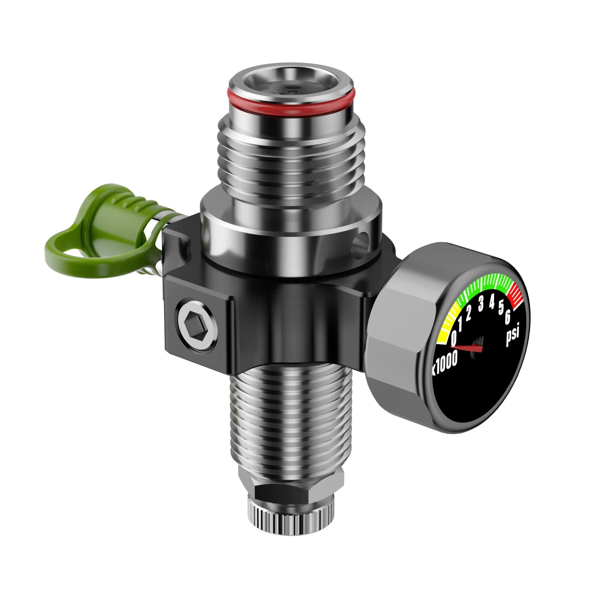 Power Adjustable Stainless Steel K1 Cylinder M18 * 1.5-Short Blackhawk Cricket Regulator PCP for Accessories
Power Adjustable Stainless Steel K1 Cylinder M18 * 1.5-Short Blackhawk Cricket Regulator PCP for Accessories