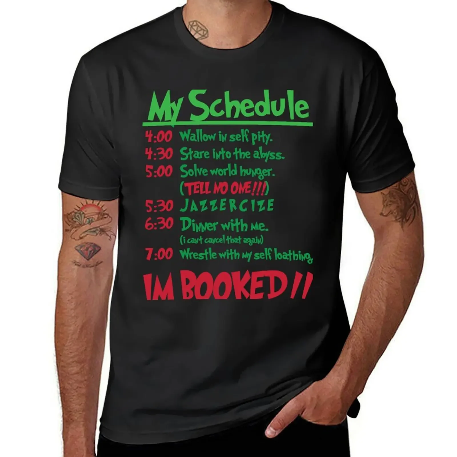 My Schedule Wouldn_t Allow It! T-Shirt aesthetic clothes summer tops shirts graphic tee plus sizes mens graphic t-shirts pack
My Schedule Wouldn_t Allow It! T-Shirt aesthetic clothes summer tops shirts graphic tee plus sizes mens graphic t-shirts pack