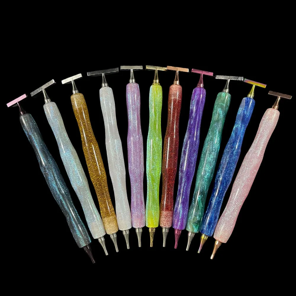 11 Colors Flash Diamond Painting Pen, Glitter Point Drill Pen, 5D Diamond Embroidery Tool Accessories for DIY Crafts
11 Colors Flash Diamond Painting Pen, Glitter Point Drill Pen, 5D Diamond Embroidery Tool Accessories for DIY Crafts