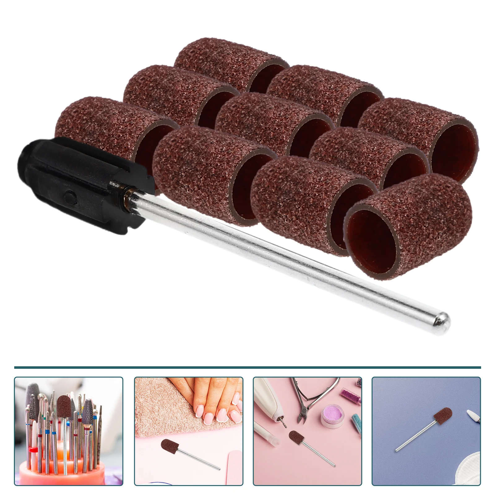 1Set Manicure Polishing Heads Multi-Functional Nail Grinding Bits for Finger Toenails Creative Nail Art Supplies Replacement
1Set Manicure Polishing Heads Multi-Functional Nail Grinding Bits for Finger Toenails Creative Nail Art Supplies Replacement