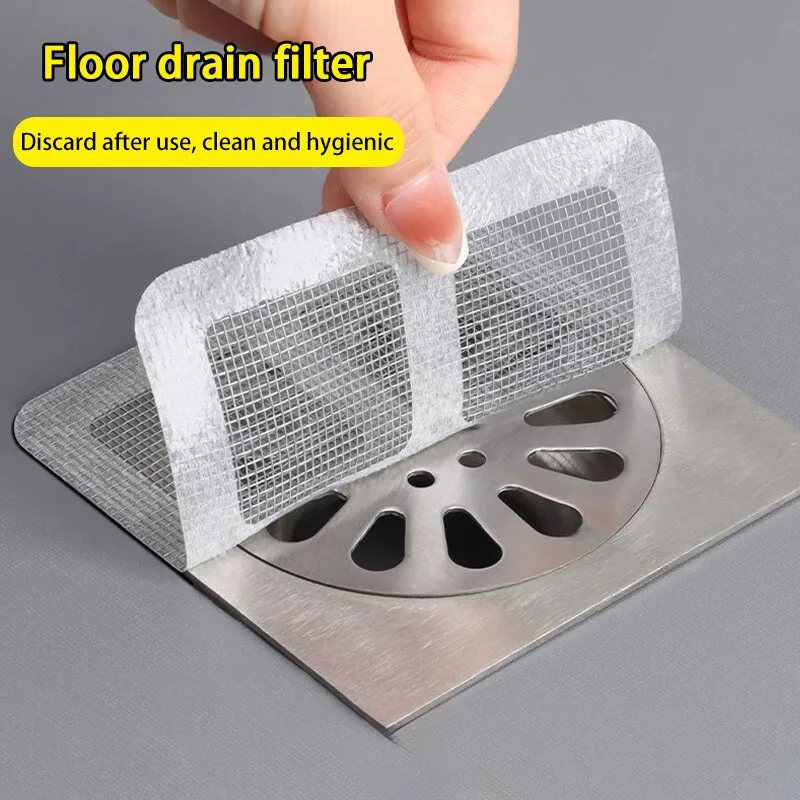 Disposable Floor Drain Filter Sticker Anti-clog Hair Catcher Mesh Anti Odor Insect Proof Sewer Drain Bathroom Kitchen Supplies
Disposable Floor Drain Filter Sticker Anti-clog Hair Catcher Mesh Anti Odor Insect Proof Sewer Drain Bathroom Kitchen Supplies